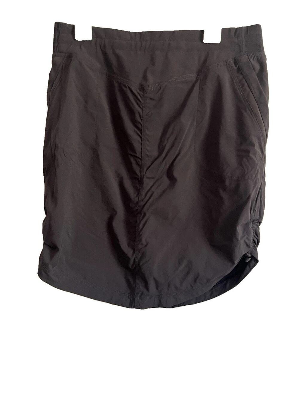 Indygena Women’s S Black Hiking Skort Stretch Travel Athletic Skirt Quick Dry